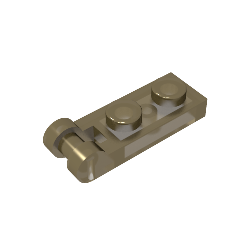 Placa Especial 1 x 2 con Asa en el Extremo [Extremos Cerrados]-MyGobricksEs