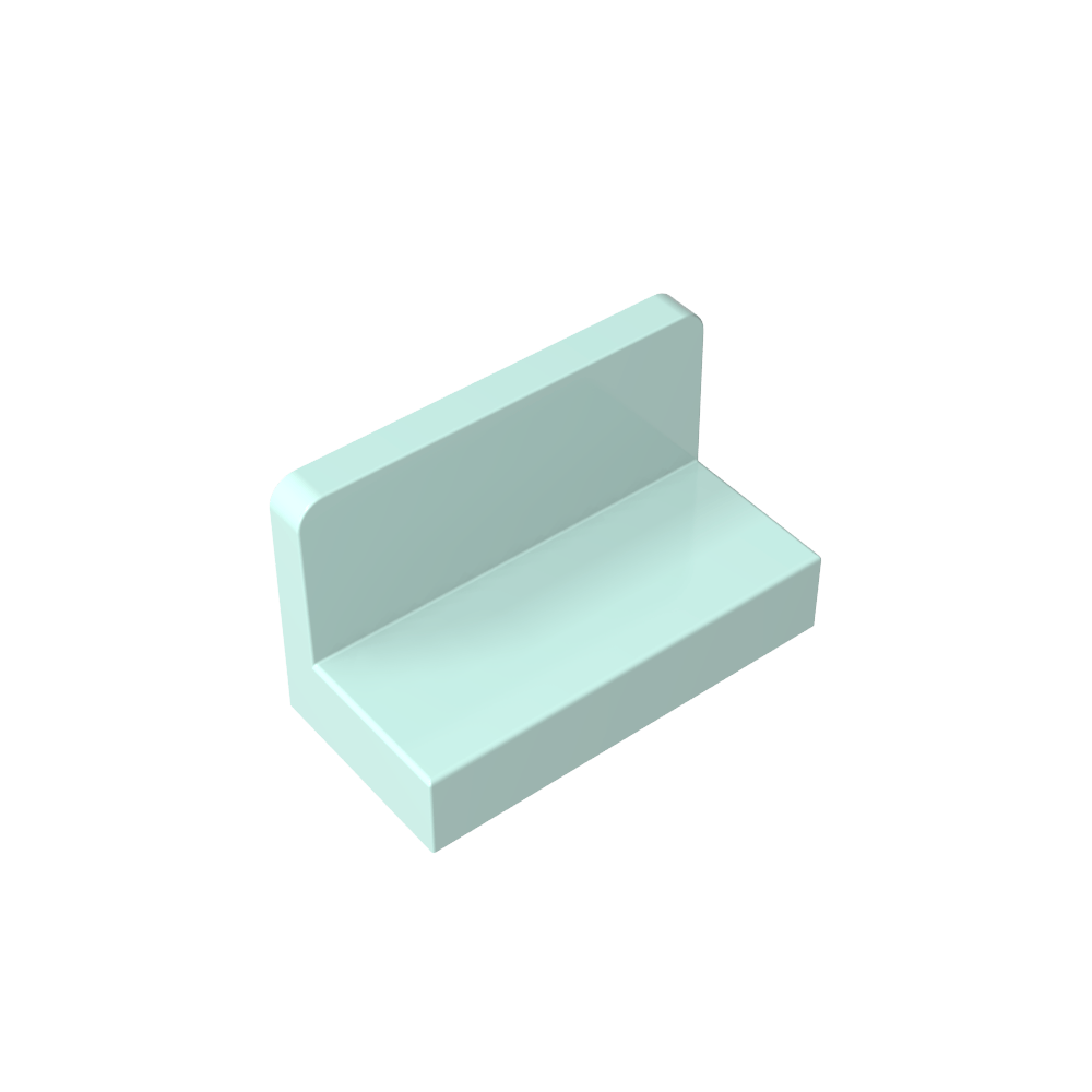 Panel 1 x 2 x 1 [Esquinas cuadradas]-MyGobricksEs
