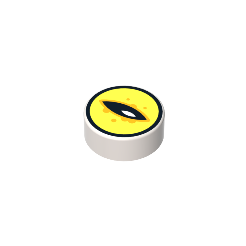1x1 Round Light Panel Printing Cat's Eye