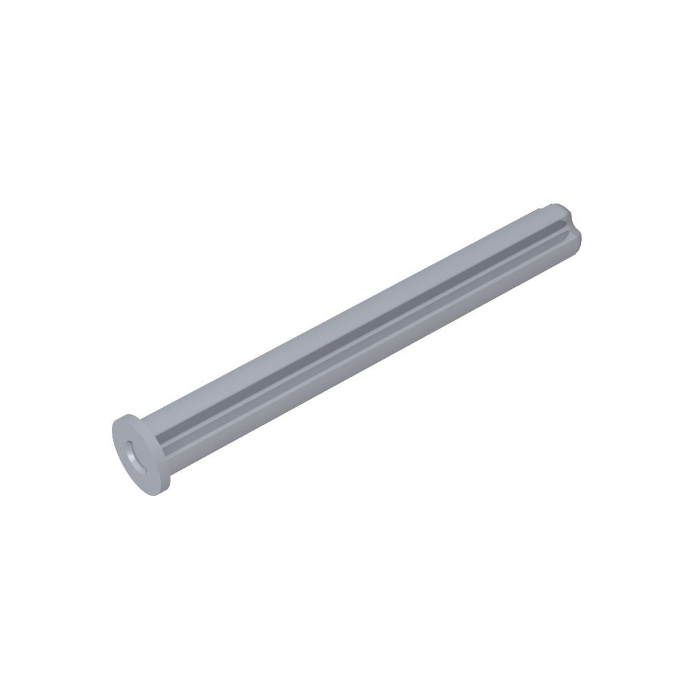 Eje Technic 5 con tope-MyGobricksEs