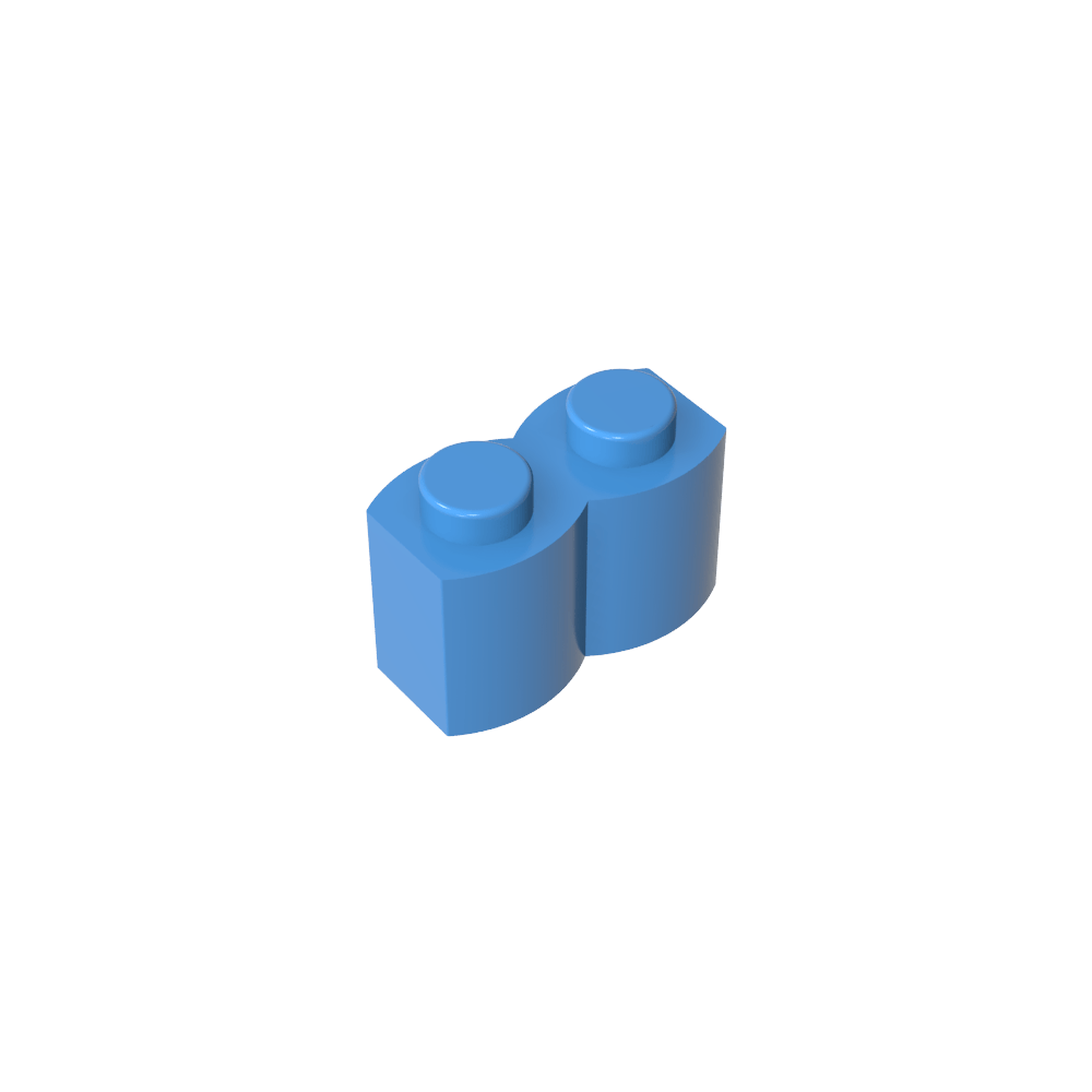 Empalizada especial de ladrillos 1 x 2 [también conocida como tronco]-MyGobricksEs