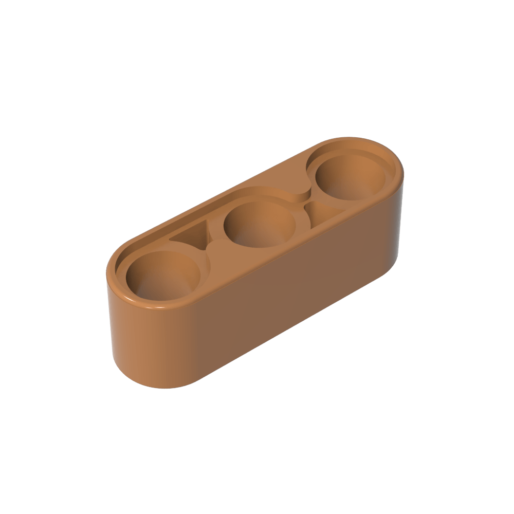 Viga técnica de 1 x 3 de espesor-MyGobricksEs