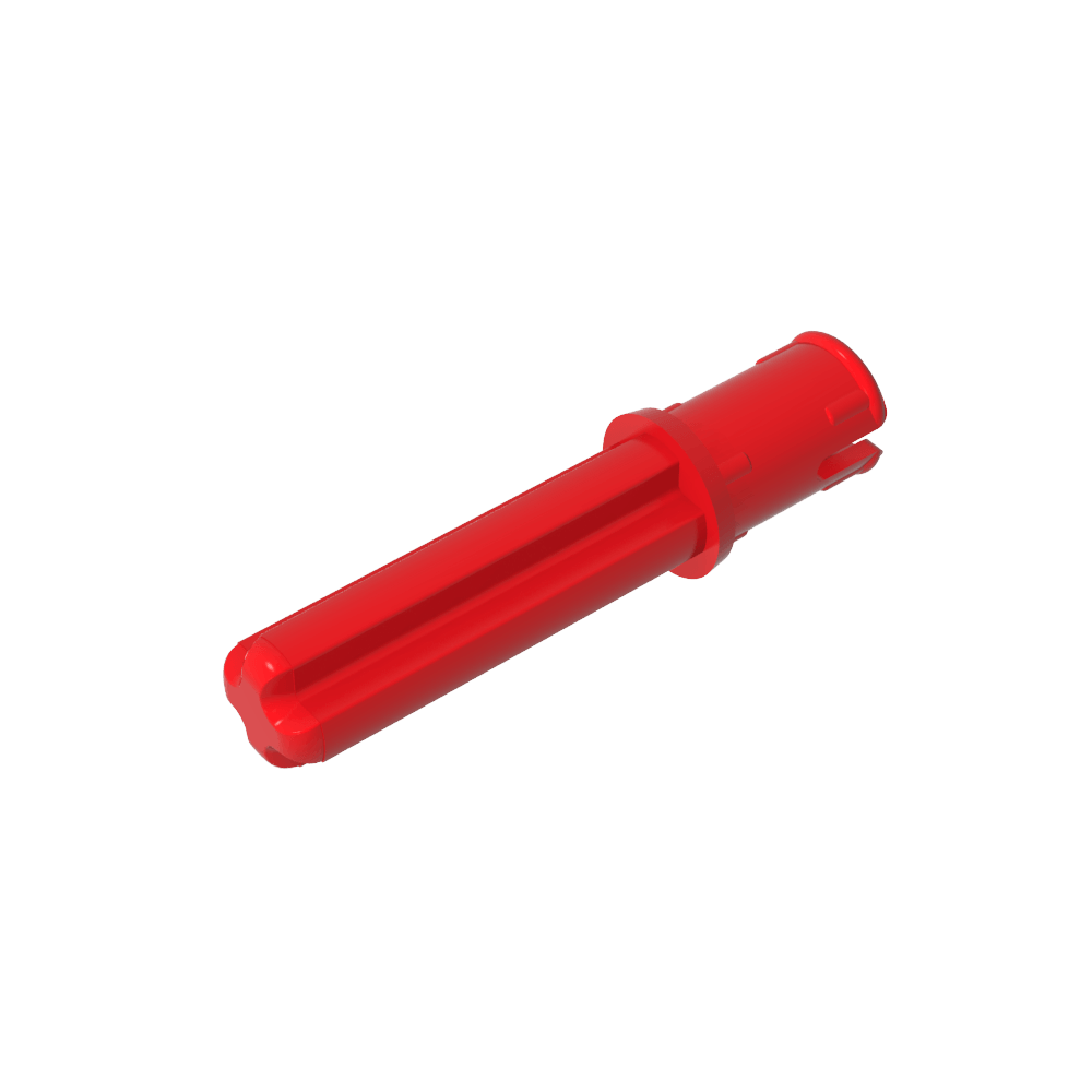 Pasador de eje Technic 3L con crestas de fricción longitudinales y eje 2L-MyGobricksEs