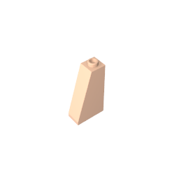 Pendiente 75° 2 x 1 x 3 con montante abierto-MyGobricksEs