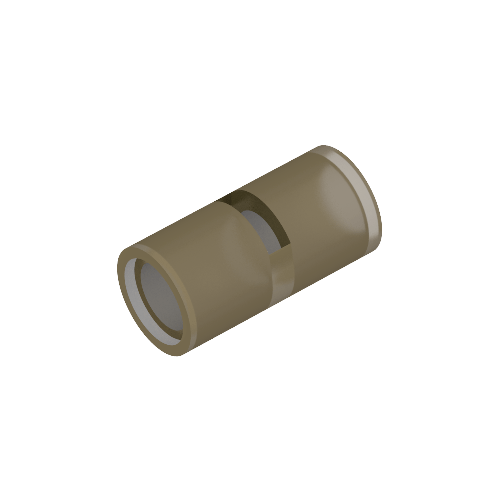 Conector de clavija Technic redondo [ranurado]-MyGobricksEs