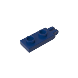 Placa de bisagra 1 x 2 con 2 dedos y pernos huecos-MyGobricksEs
