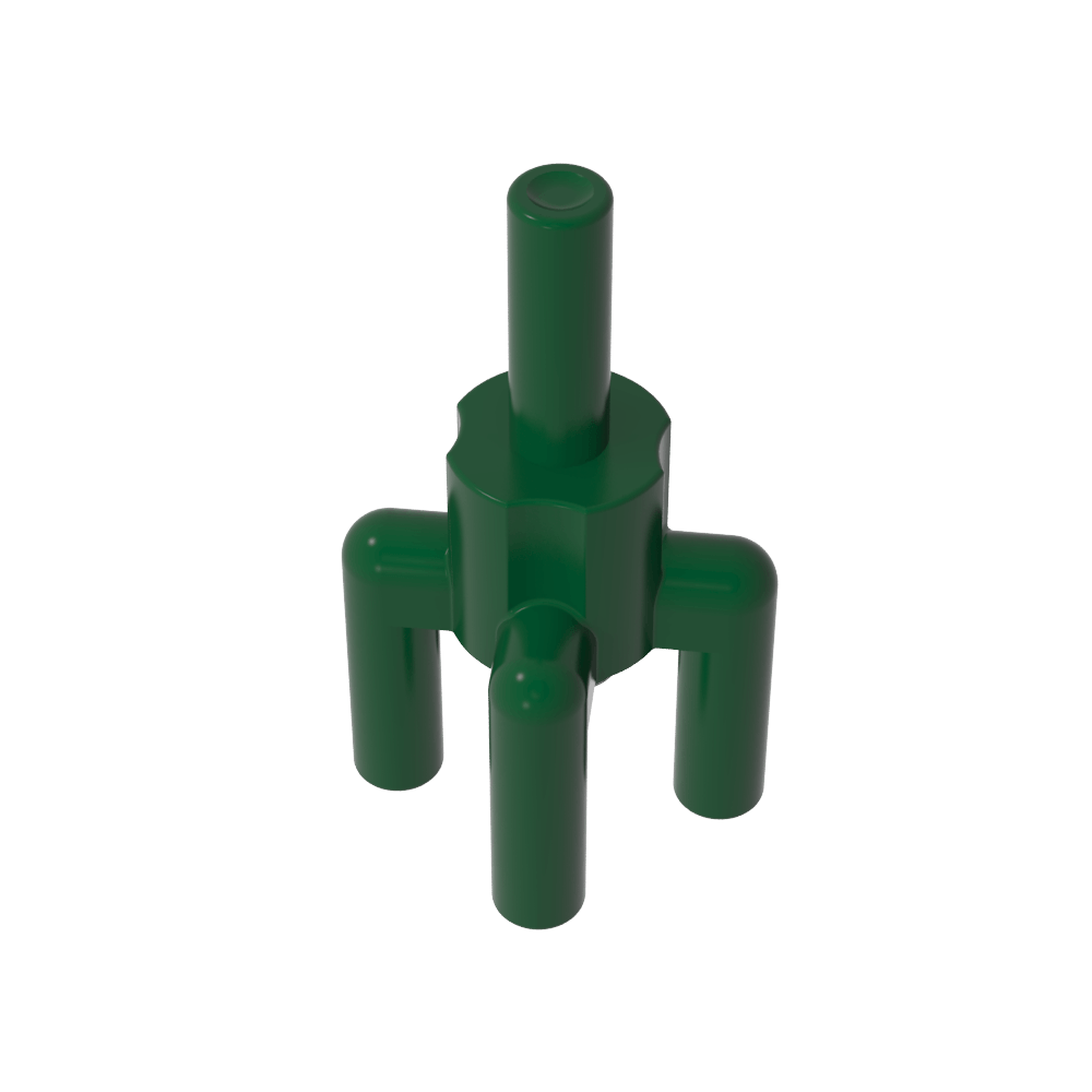 Planta, Copa de palmera, 4 barras superiores, 1 barra inferior-MyGobricksEs