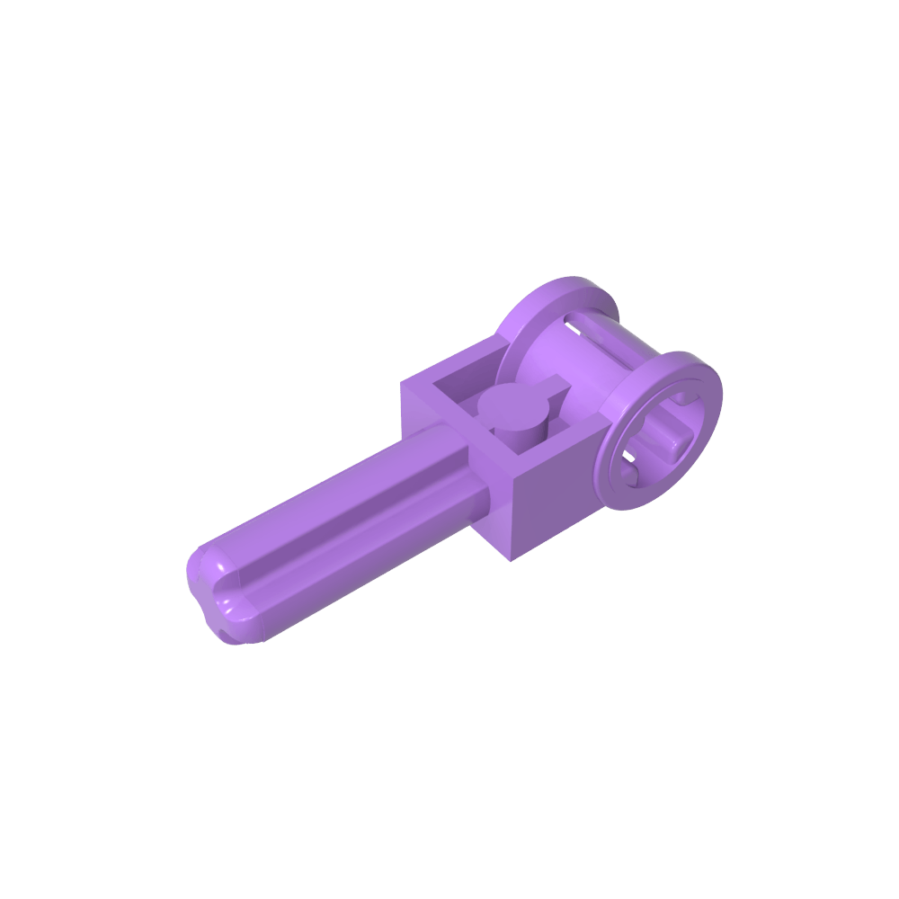 Eje Technic 1.5 con conector de eje perpendicular (mango de inversión de pértiga Technic)-MyGobricksEs