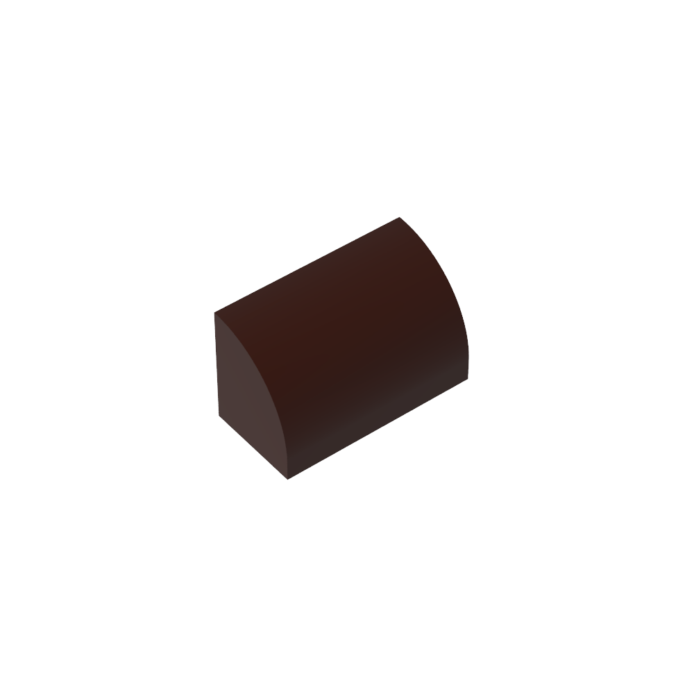 Ladrillo curvo 1 x 2 x 1 sin montantes-MyGobricksEs