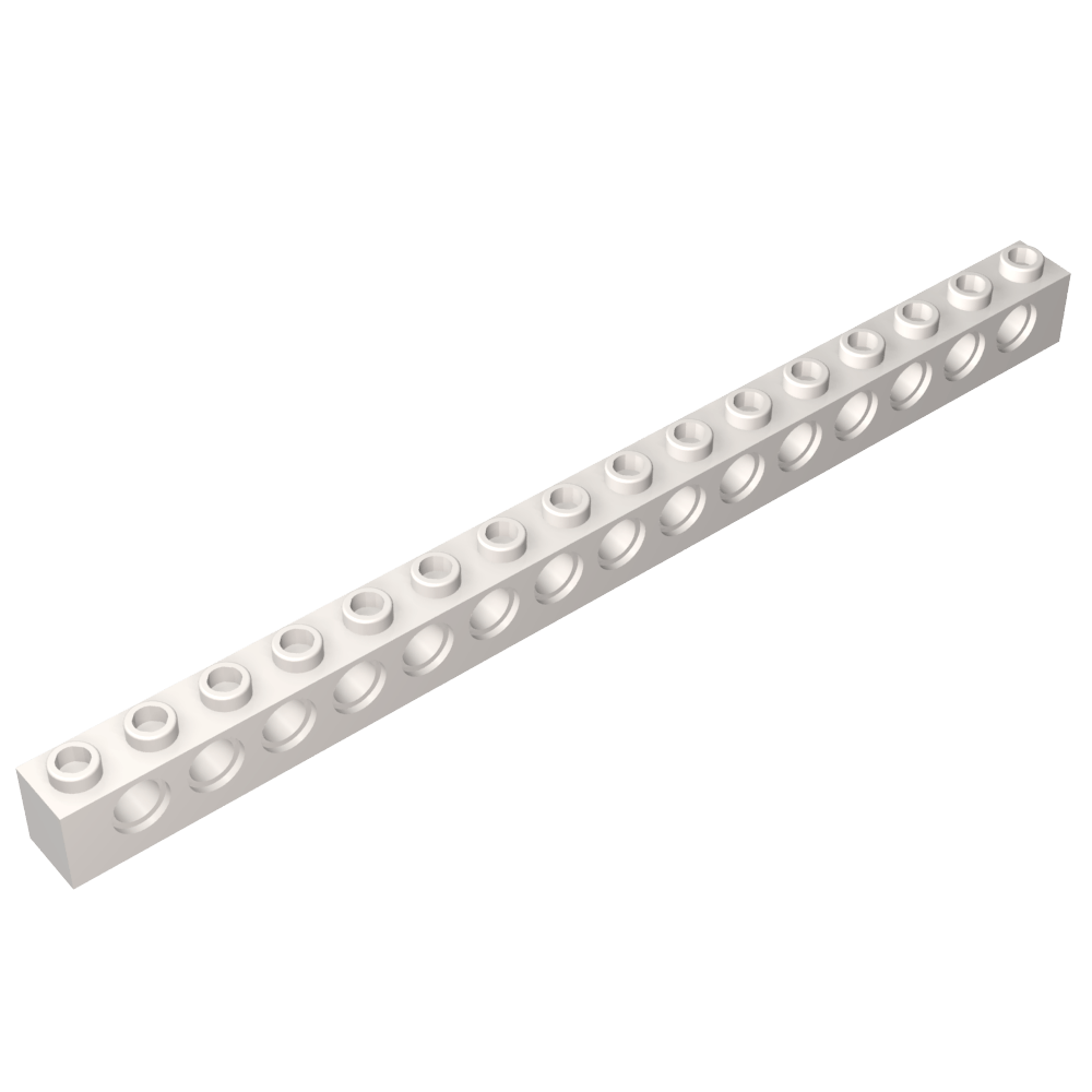 Ladrillo técnico 1 x 16 [15 agujeros]-MyGobricksEs