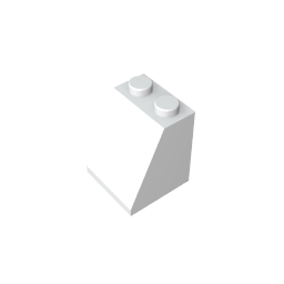 Pendiente 65° 2 x 2 x 2 con tubo inferior-MyGobricksEs