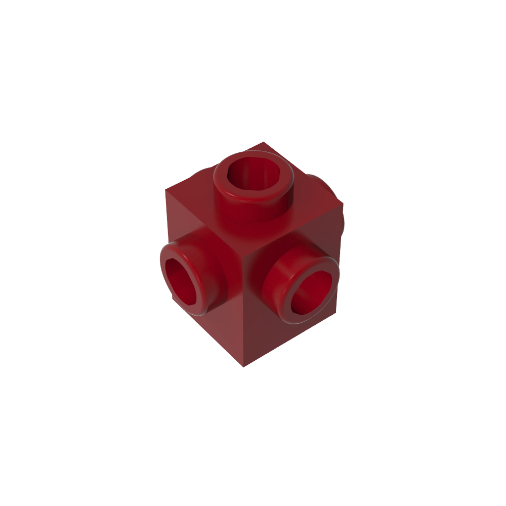 Ladrillo especial 1 x 1 pernos en los 4 lados-MyGobricksEs
