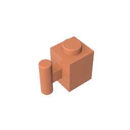 Ladrillo Especial 1 x 1 con Mango-MyGobricksEs