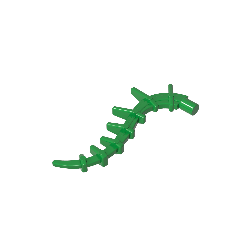 Parte del cuerpo de una planta o criatura, enredadera, cola, tentáculo o espina de Bionicle, puntiaguda-MyGobricksEs