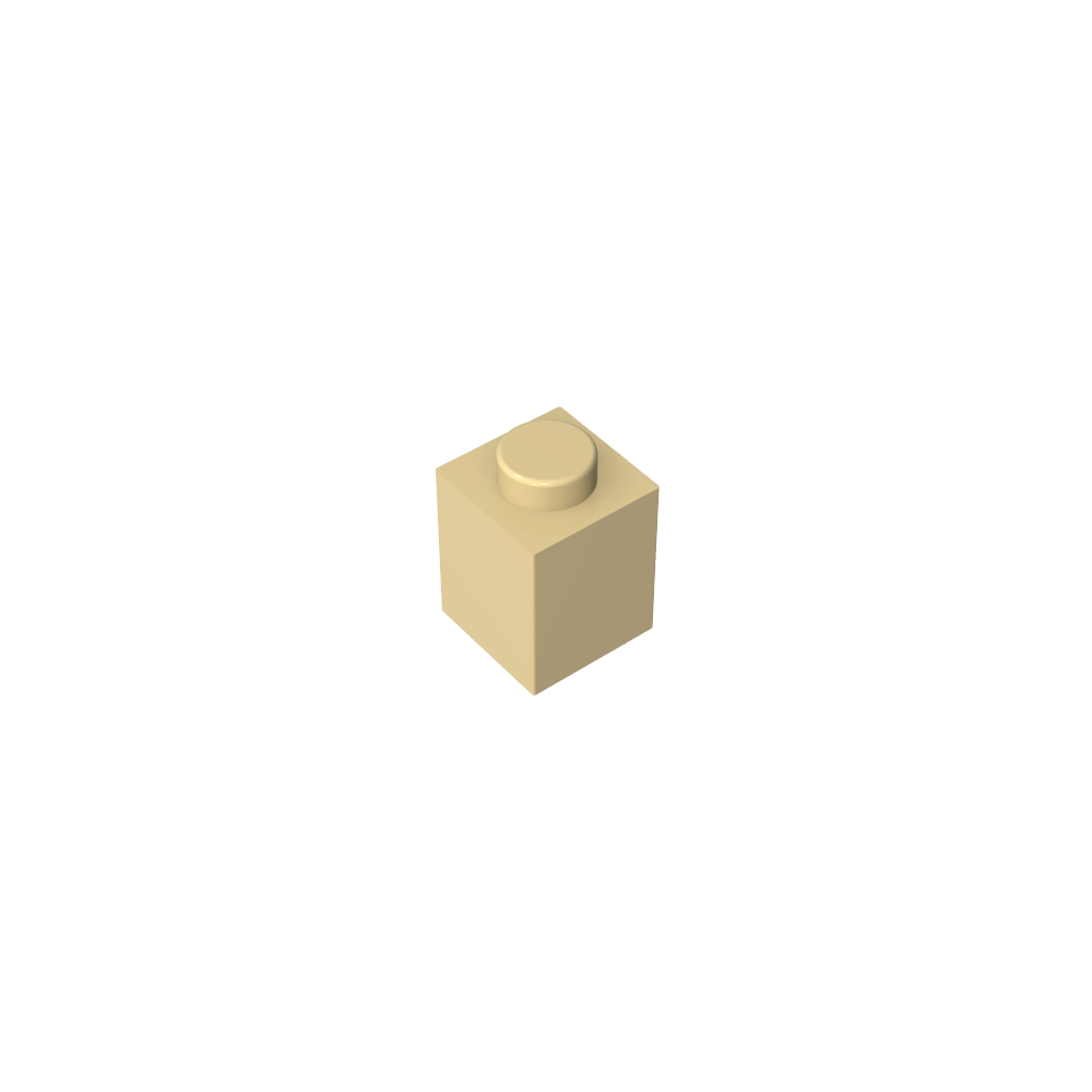 Ladrillo 1 x 1-MyGobricksEs