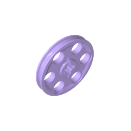 Rueda de correa de cuña Technic [también conocida como polea]-MyGobricksEs