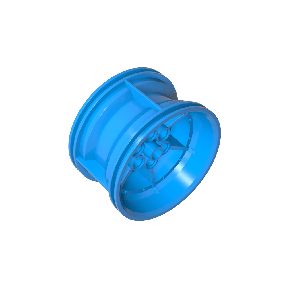 Rueda Technic Racing Medium de 56 x 34 con 6 orificios para pasadores-MyGobricksEs