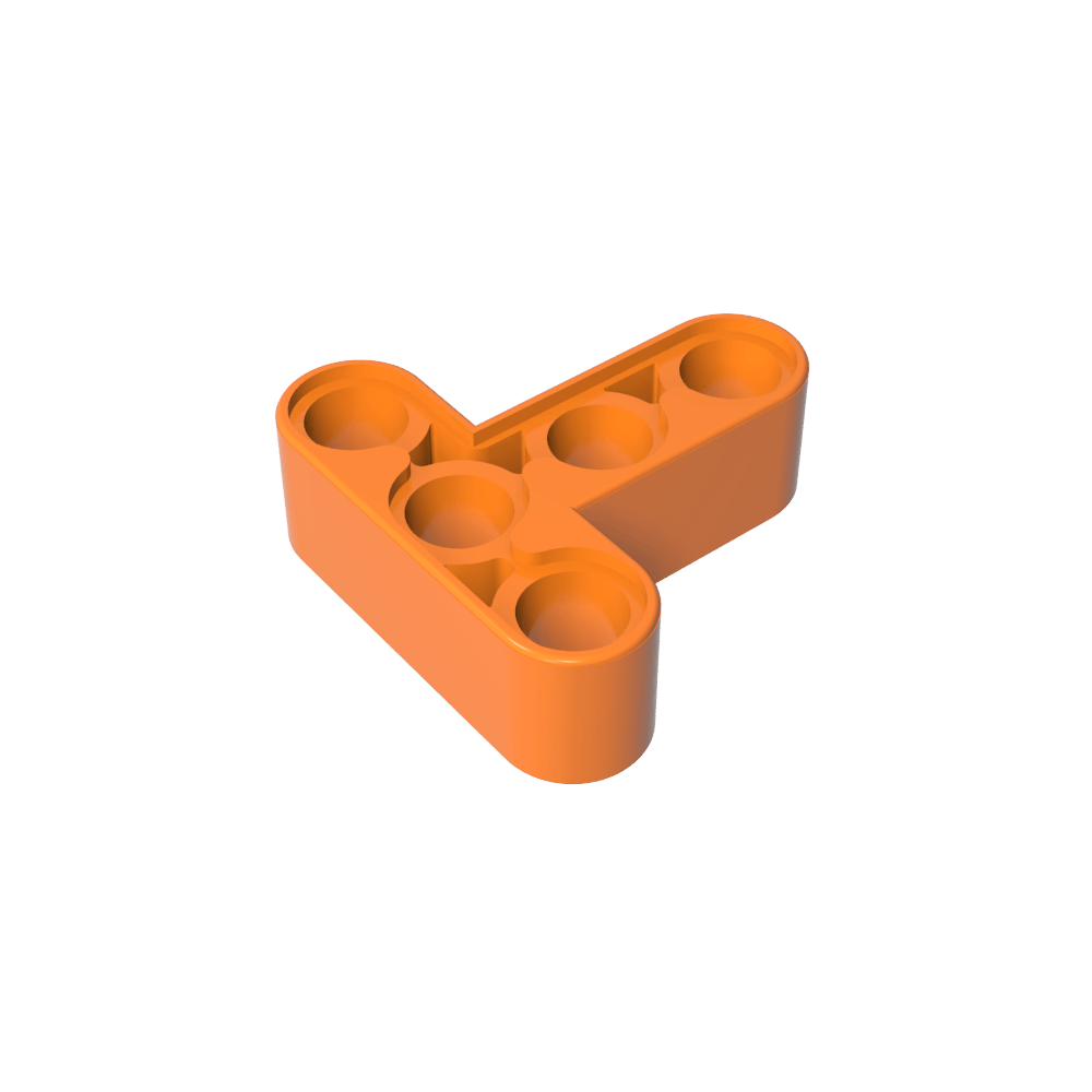 Viga técnica 3 x 3 en forma de T gruesa-MyGobricksEs