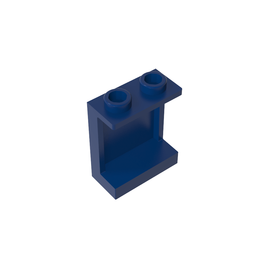 Panel 1 x 2 x 2 [Soportes laterales / Montantes huecos]-MyGobricksEs