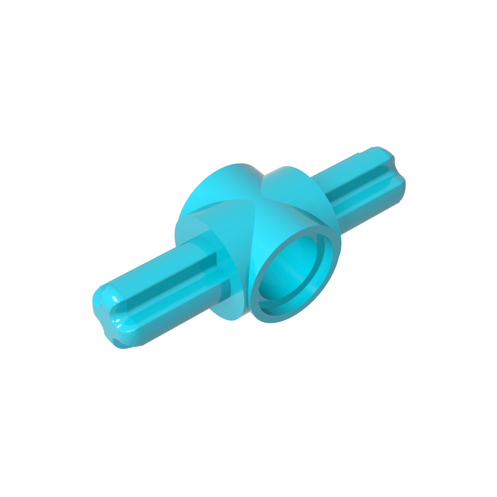Conector Technic Pin Hub con 2 ejes-MyGobricksEs