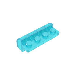 Ladrillo curvo 2 x 4 x 1 1/3 con parte superior curva-MyGobricksEs