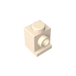 Brick Special 1 x 1 con faro y sin ranura-MyGobricksEs