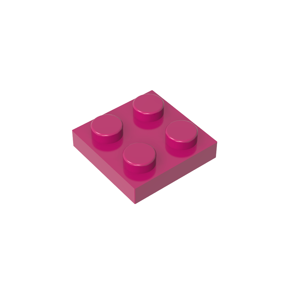 Placa 2 x 2-MyGobricksEs