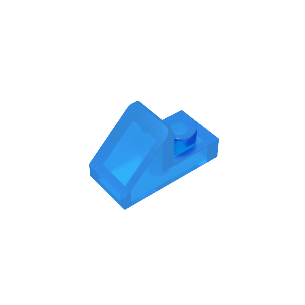 Pendiente de 45° 2 x 1 con recorte de 2/3 [Versión original]-MyGobricksEs