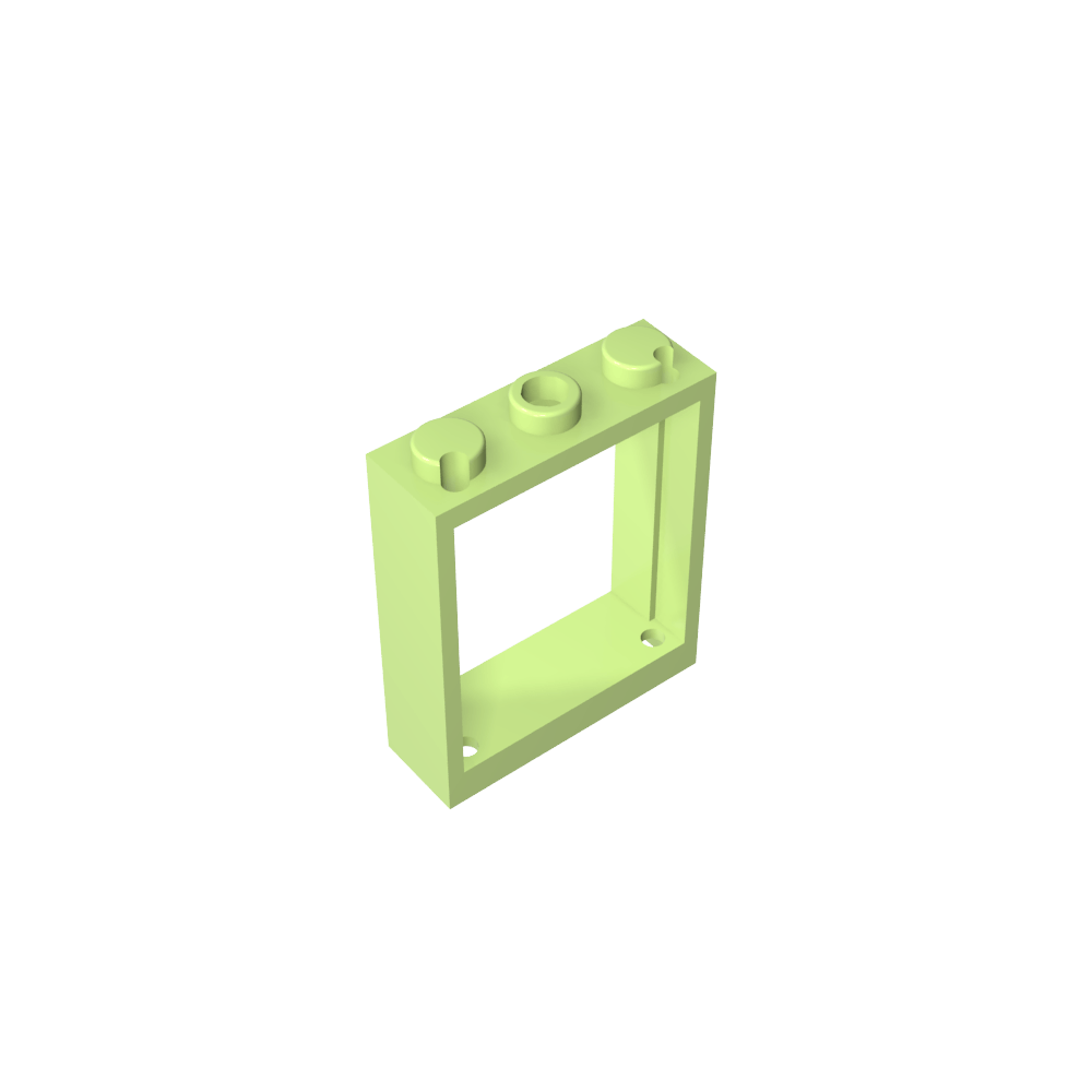 Marco de ventana 1 x 3 x 3-MyGobricksEs