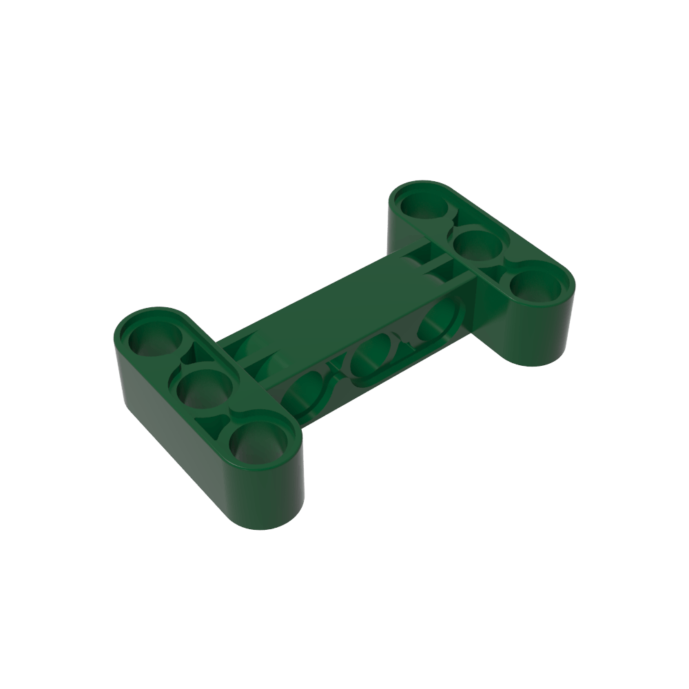Viga técnica de 3 x 5 de espesor [orificios de viga central desplazados a 90°]-MyGobricksEs