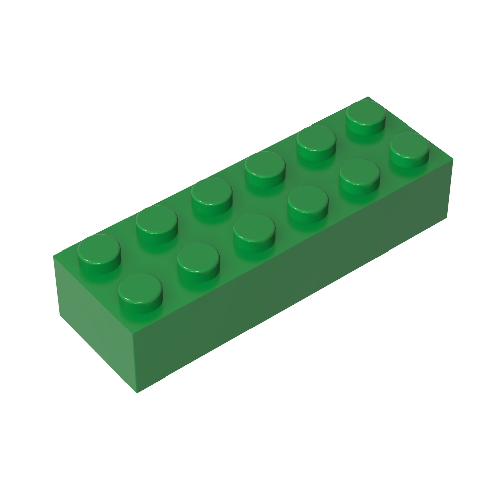 Ladrillo 2 x 6-MyGobricksEs