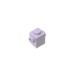 Ladrillo especial 1 x 1 con tacos en 2 lados-MyGobricksEs