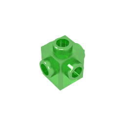 Ladrillo especial 1 x 1 pernos en los 4 lados-MyGobricksEs
