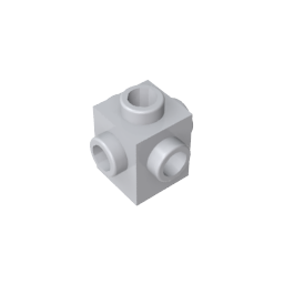 Ladrillo especial 1 x 1 pernos en los 4 lados-MyGobricksEs