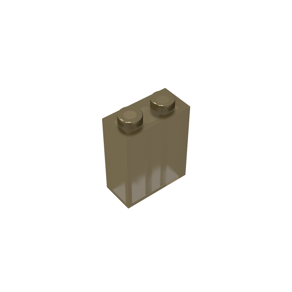 Ladrillo 1 x 2 x 2 con pasador central-MyGobricksEs