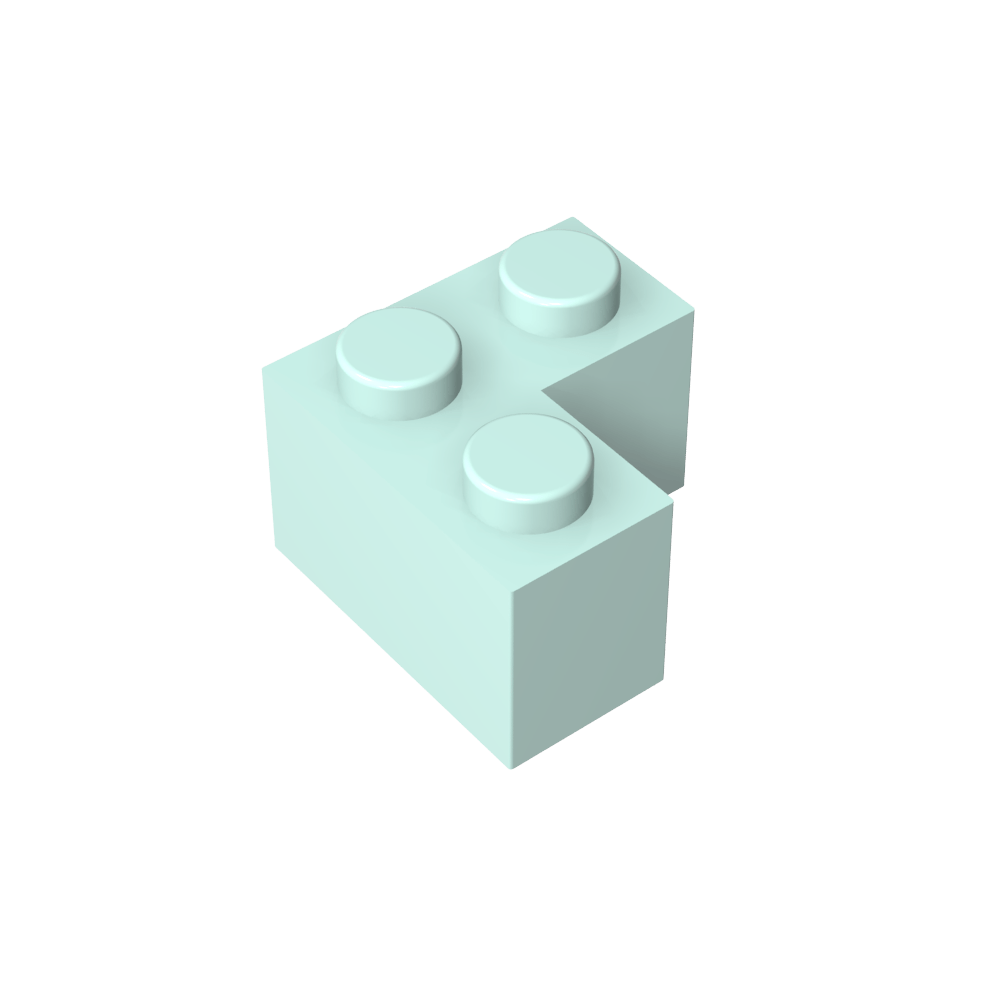 Ladrillo 2 x 2 Esquina-MyGobricksEs