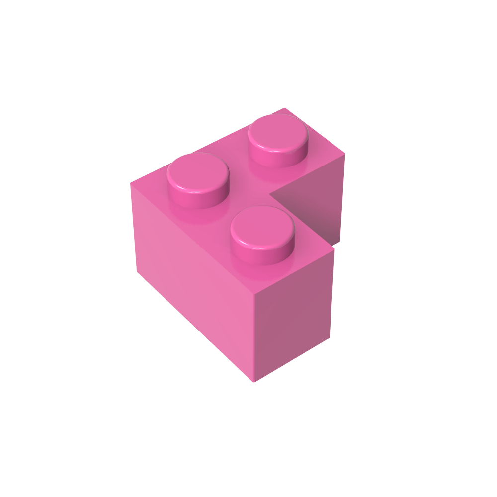 Ladrillo 2 x 2 Esquina-MyGobricksEs