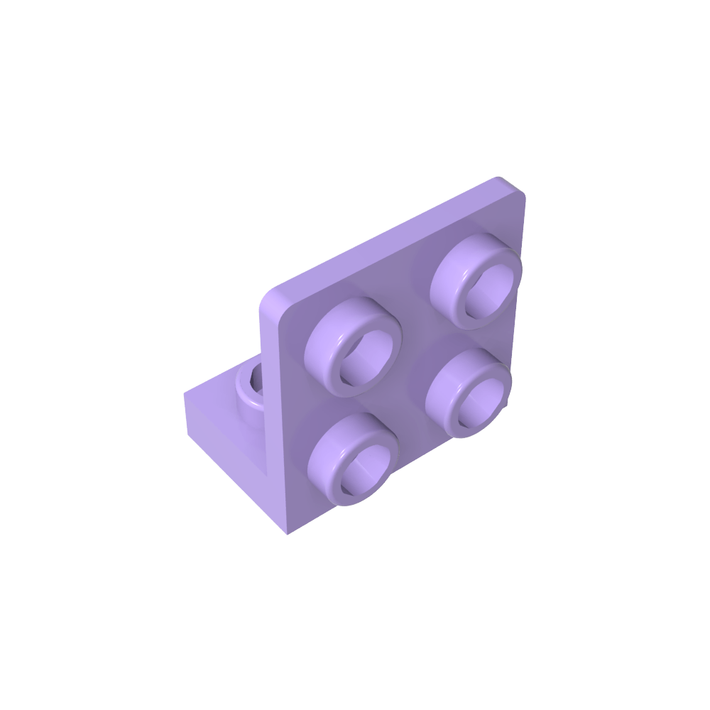 Soporte 1 x 2 - 2 x 2 Invertido-MyGobricksEs