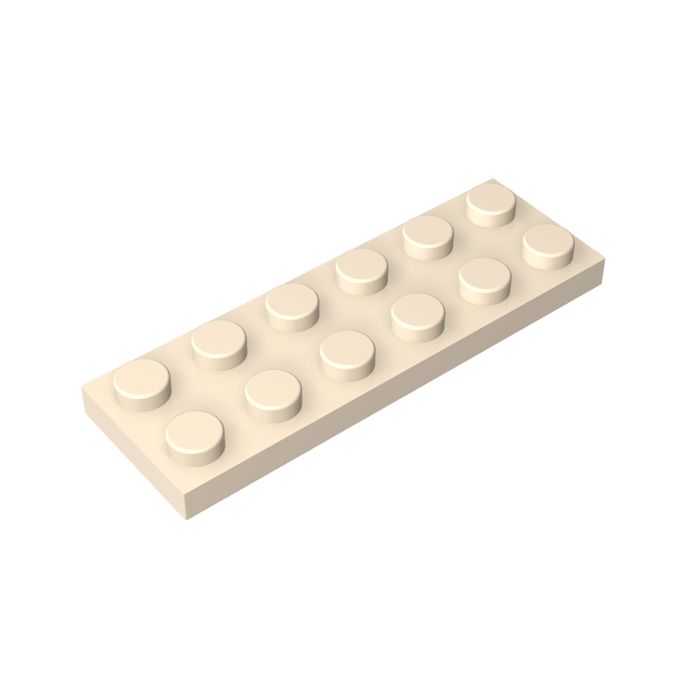 Placa 2 x 6-MyGobricksEs