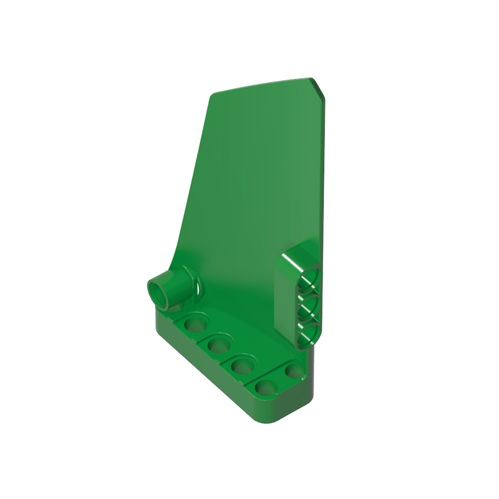 Carenado de panel técnico n.° 18 grande liso, lado B-MyGobricksEs