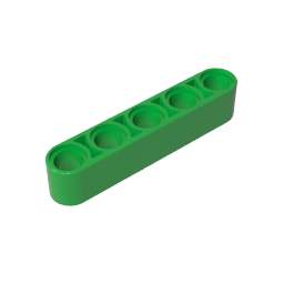 Viga técnica de 1 x 5 de espesor-MyGobricksEs