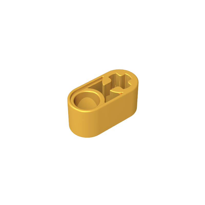 Viga Technic de 1 x 2 de Grosor con Orificio para Pasador y Orificio para Eje-MyGobricksEs