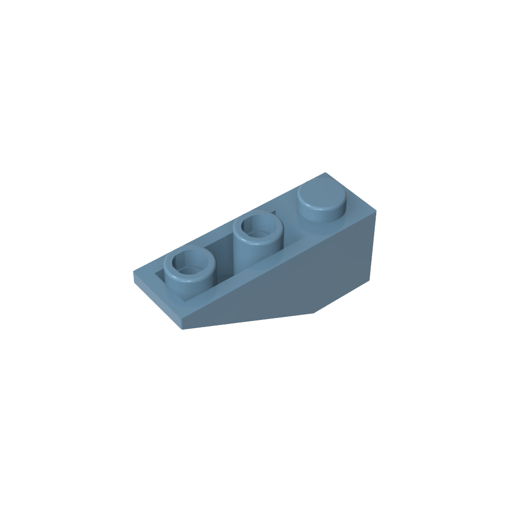 Pendiente Invertida 34° 3 x 1 sin Tope Interno-MyGobricksEs