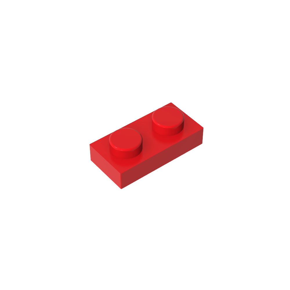 Placa 1 x 2-MyGobricksEs