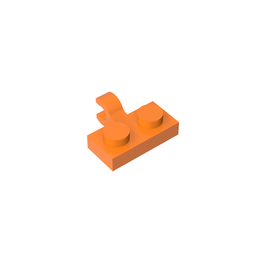 Placa Especial 1 x 2 con Clip Horizontal en el Lateral-MyGobricksEs