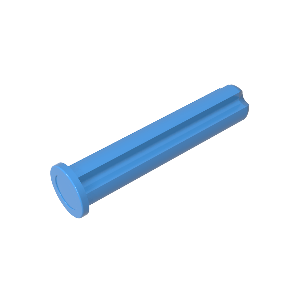Eje Technic 3 con tope-MyGobricksEs