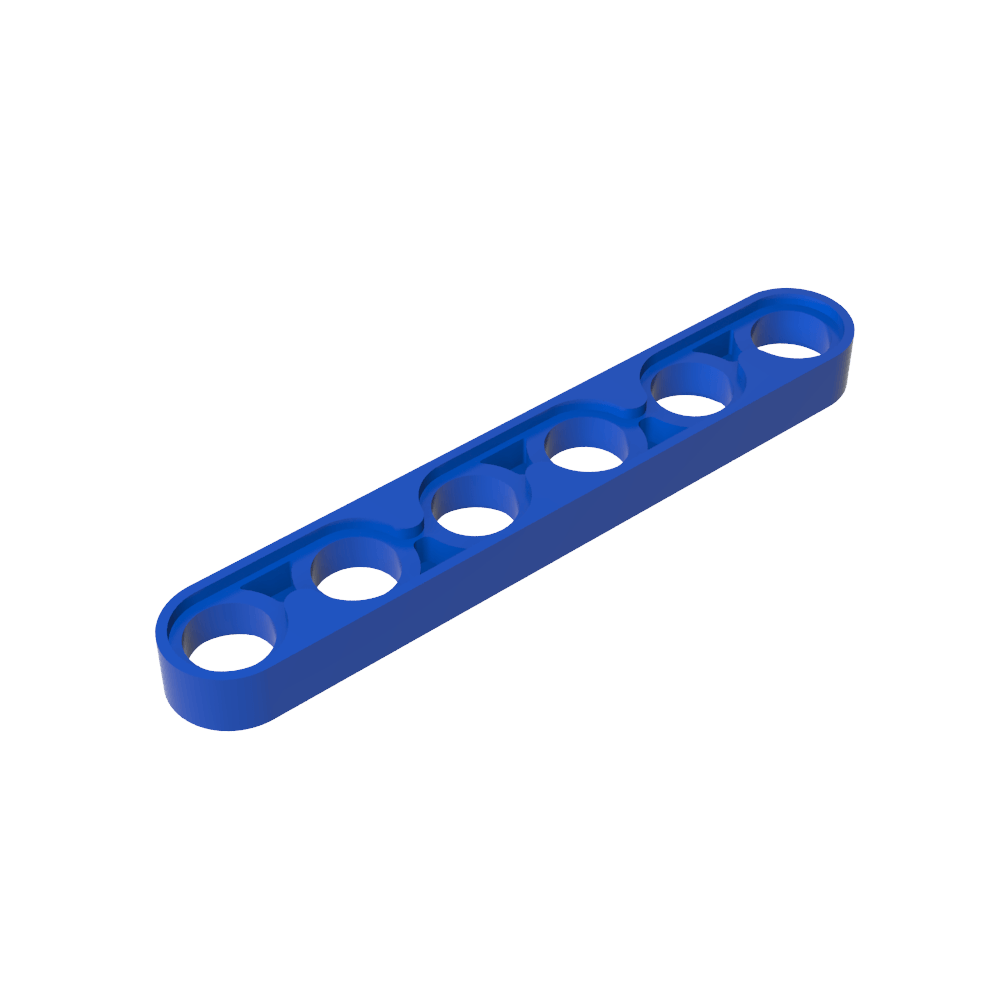 Viga técnica 1 x 6 delgada-MyGobricksEs