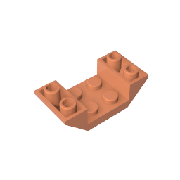 Pendiente Invertida 45° 4 x 2 Doble-MyGobricksEs