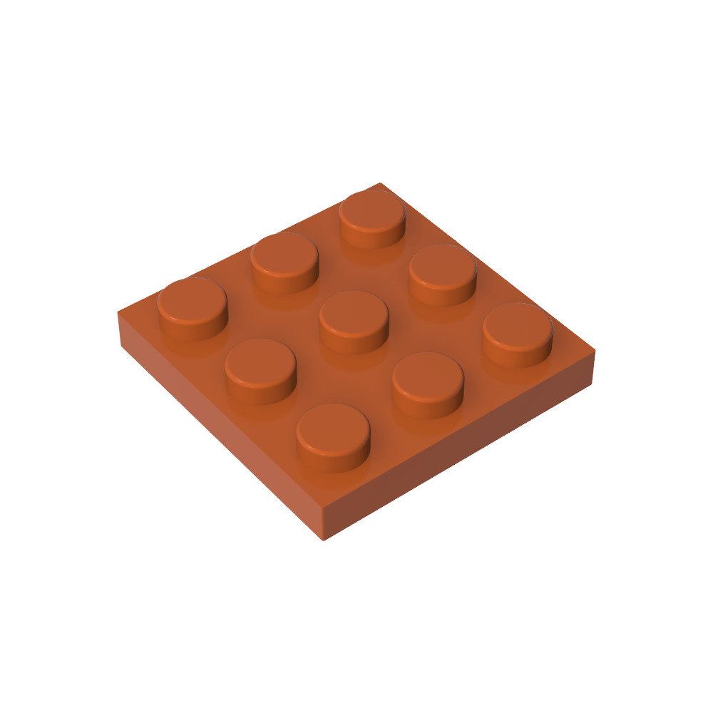Placa 3 x 3-MyGobricksEs