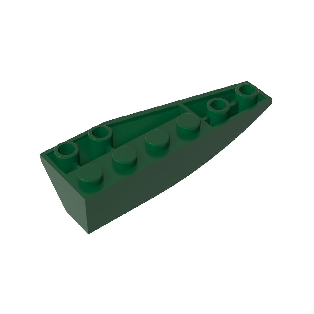 Cuña curva invertida 6 x 2 izquierda-MyGobricksEs
